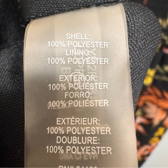 Karl Lagerfeld Paris Smocked Floral Maxi Dress Size 14 - Picture 13 of 14